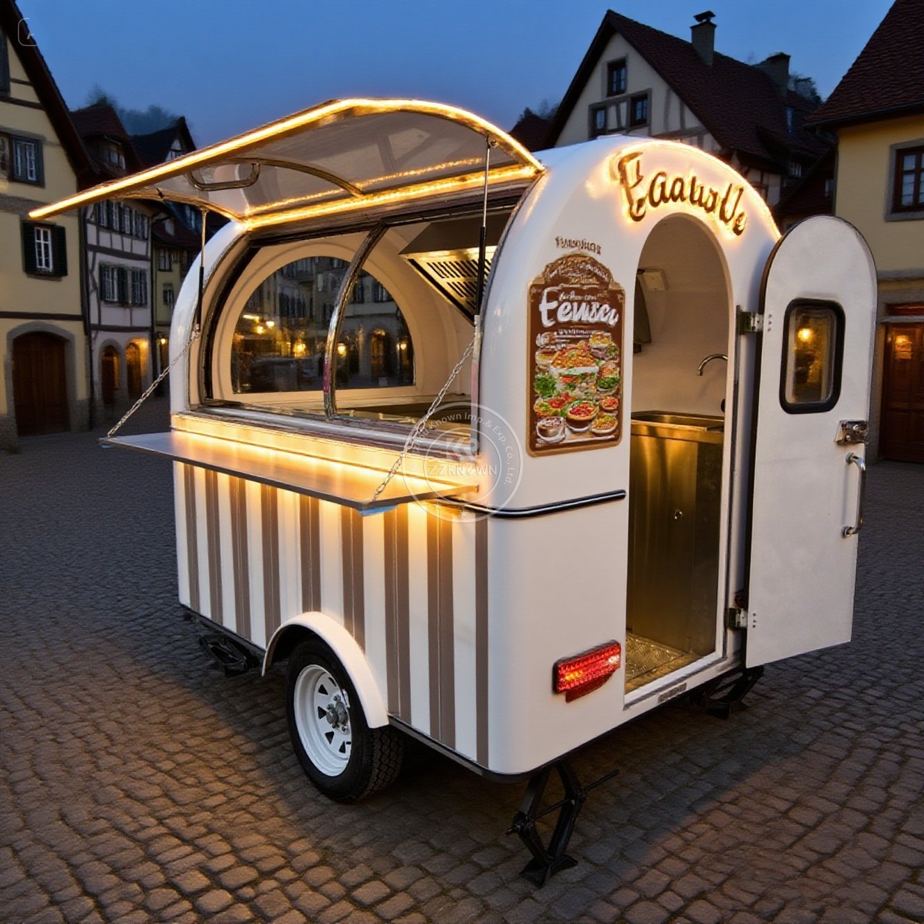 Hot Dog Vending Cart - Food Truck Anhänger Mobile Küche USA
