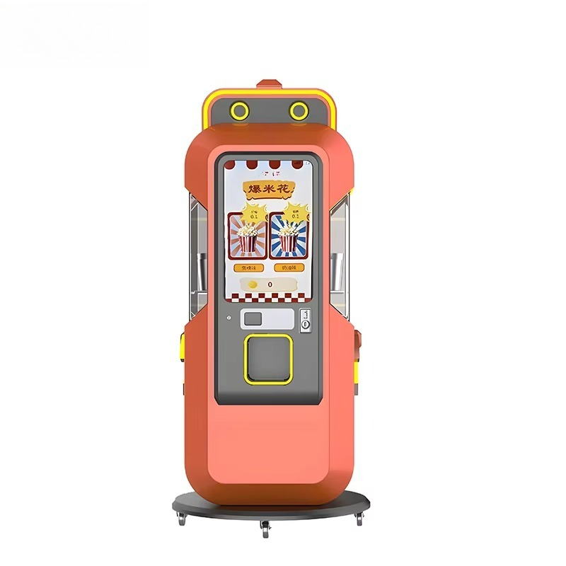 Popcorn Vending Machine - Automatischer Popcorn-Verkaufsautomat, Edelstahl, Lebensmittelqualität, schnelles Popcorn,