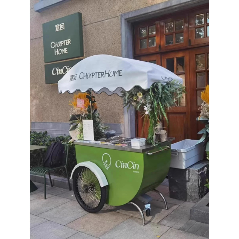 Maßgefertigter Mobiler Metall- – Hot Dog Vending Cart Bewertung und Preis