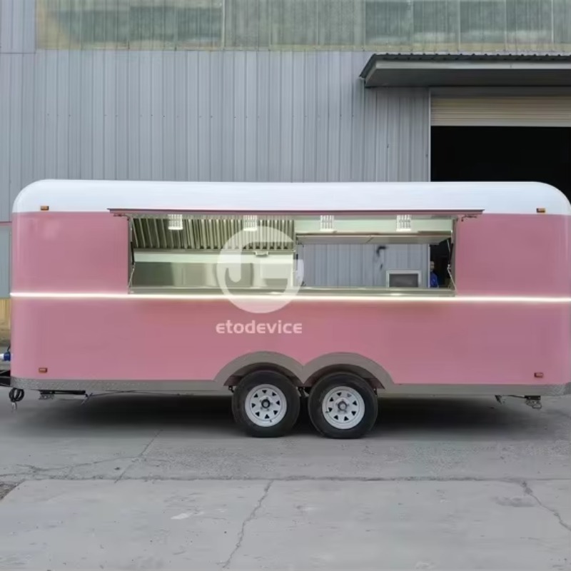 Maßgeschneiderter 5,5m voll au – Hot Dog Vending Cart Bewertung und Preis