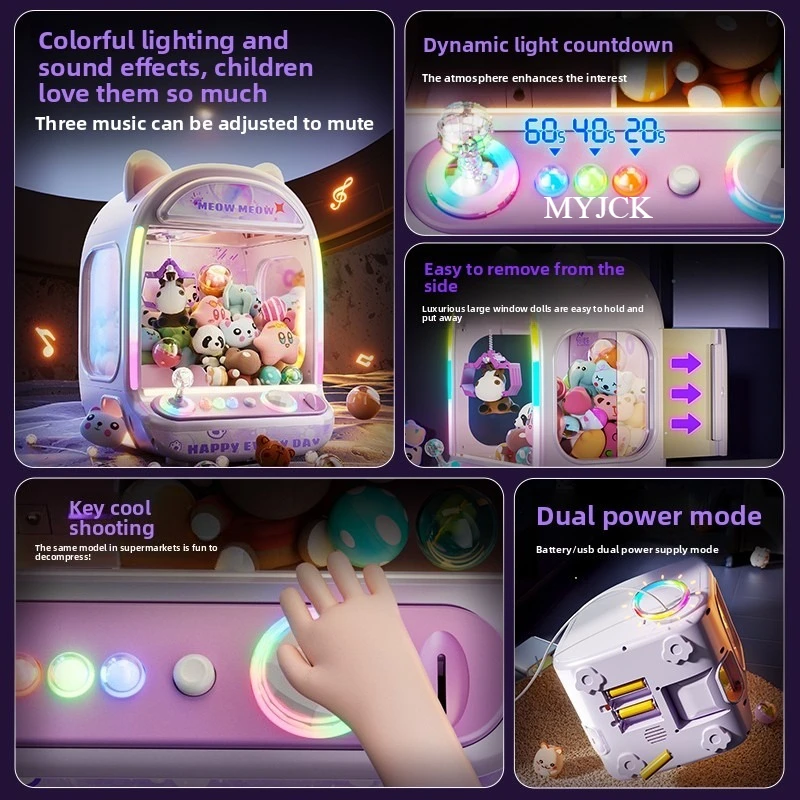 DIY Lila Automatische Puppe Ma – Coin Pusher Machine Bewertung und Preis