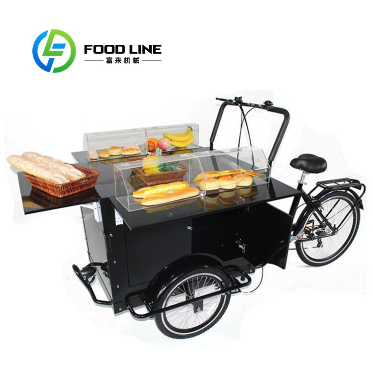Mobiles Eisfahrrad für die Str – Hot Dog Vending Cart Bewertung und Preis