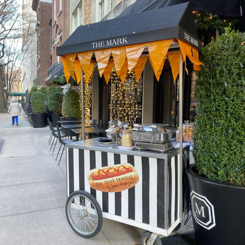 Heißer Verkauf kundenspezifisc – Hot Dog Vending Cart Bewertung und Preis